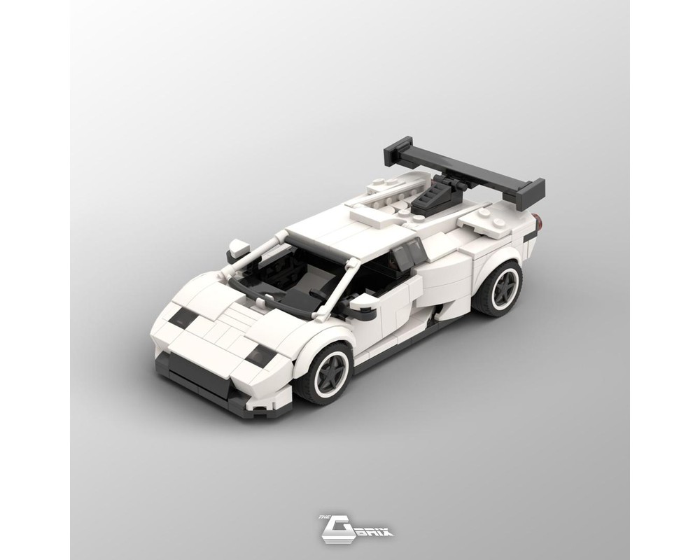 LEGO MOC Lamborghini Diablo GTR - White by thegbrix | Rebrickable ...