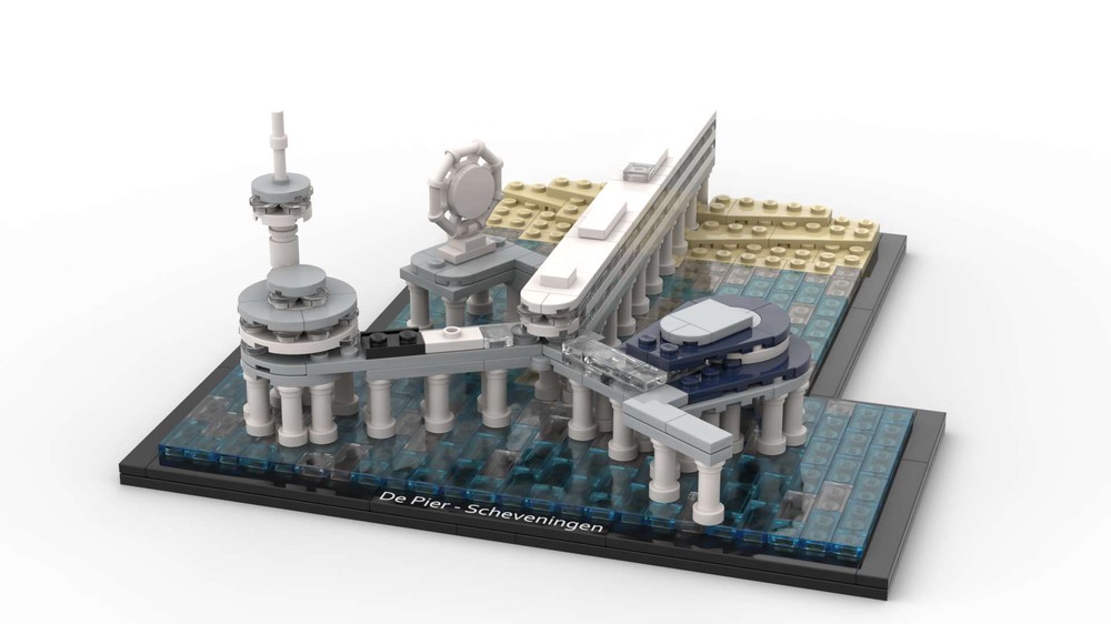 verkoper Vreemdeling Machtigen LEGO MOC De Pier - Scheveningen by SFH_Bricks | Rebrickable - Build with  LEGO