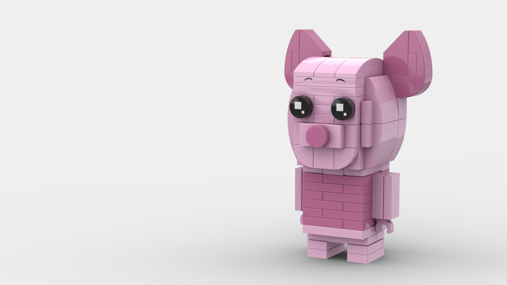 LEGO MOC Brickheadz - Mr. P (Piggy) by PatrickStarGames