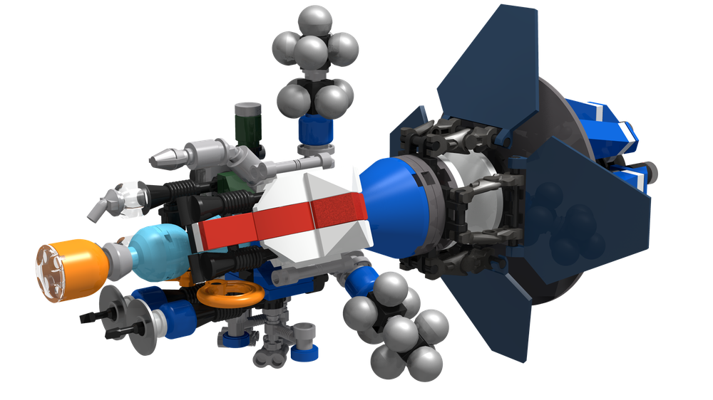 LEGO MOC Nano Scale Neo-Classic Space Deep Space Science Vessel by ...