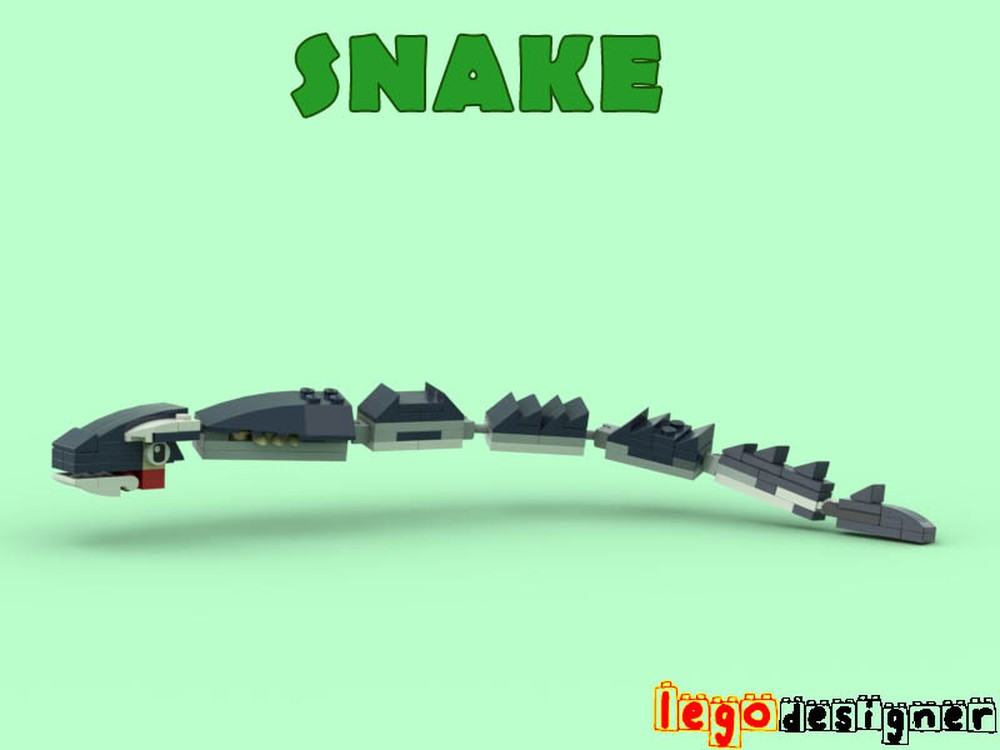 LEGO MOC 31088 Snake Alternate Build by LegoDesigner | Rebrickable ...