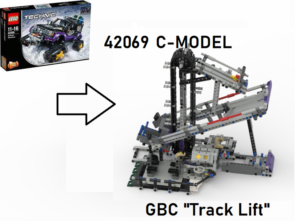 LEGO MOC 42069 GBC - Track Lift by mic8per | Rebrickable - Build with LEGO