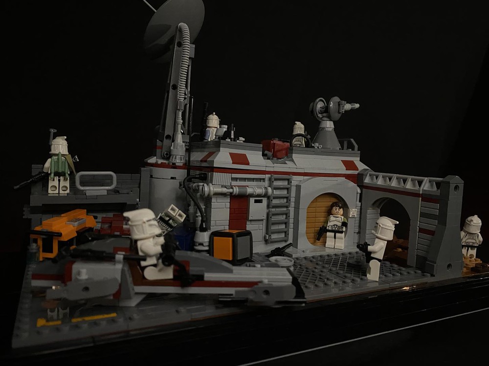 LEGO MOC LEGO MOC SW Republic Clones Base (Outpost) on Geonosis by ...