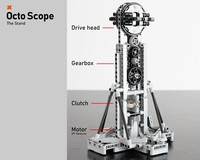 LEGO MOC Octo Scope | v1.15 | Technic Kinetic Sculpture by Xbrick