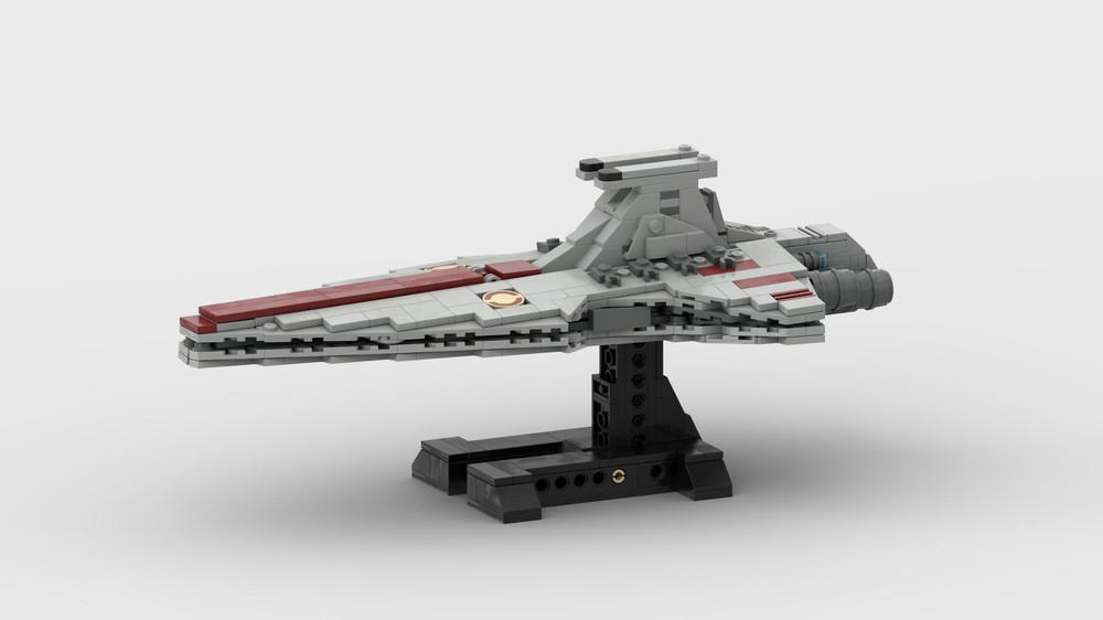LEGO MOC Venator Class StarDestroyer| by DarthDesigner | Rebrickable Build with LEGO
