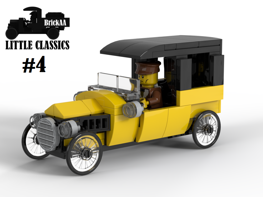 LEGO MOC Little classics #4 - Yellow limousine by BrickAA | Rebrickable ...