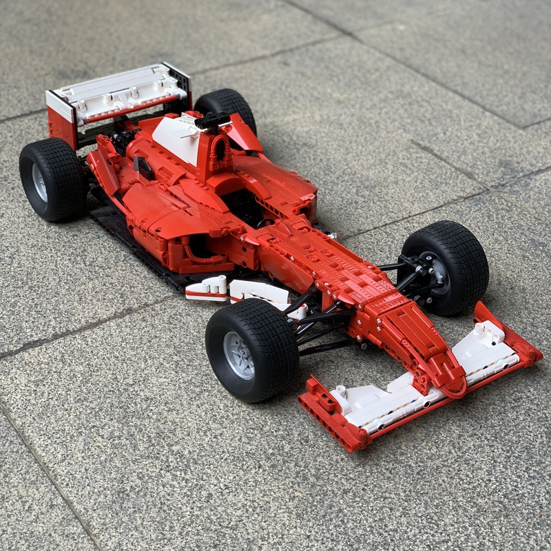 angst Plante grafisk LEGO MOC F1 Ferrari F2004 1:8 by Lnteknik | Rebrickable - Build with LEGO