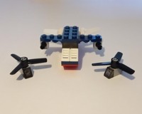 Plane and mini helicopters