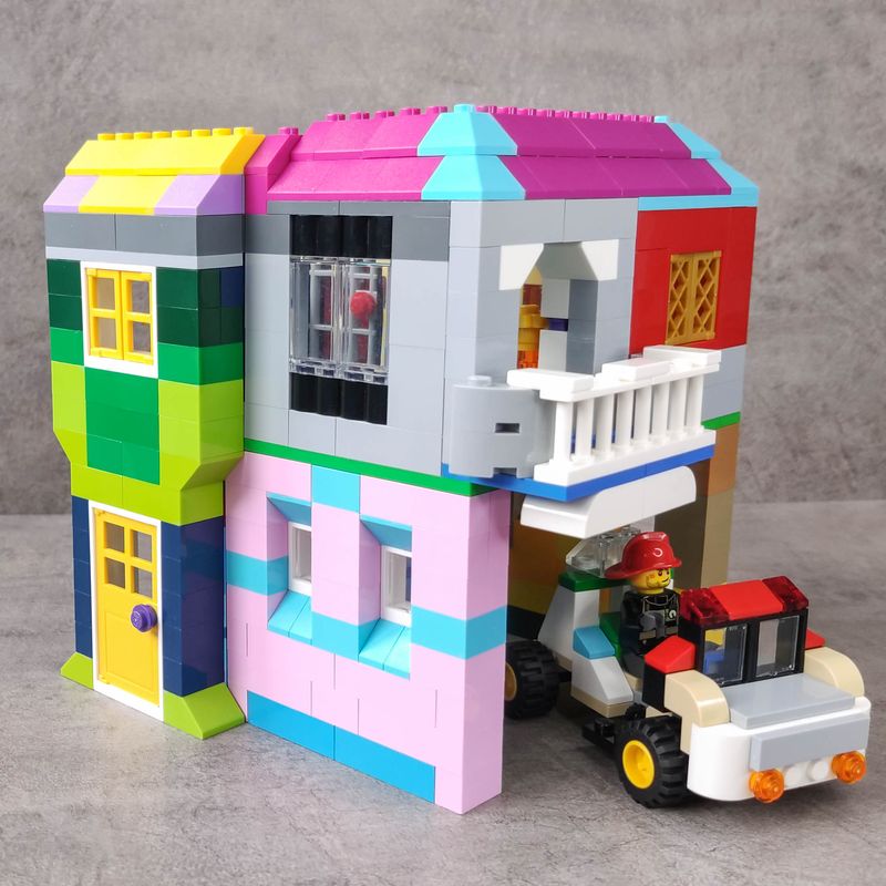 LEGO MOC 10698 House garage by LEGOidea | Rebrickable - Build with LEGO