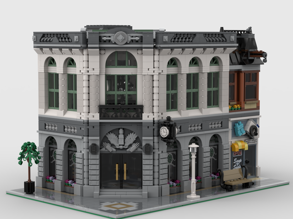 LEGO MOC Brick Corner by lawis | - LEGO