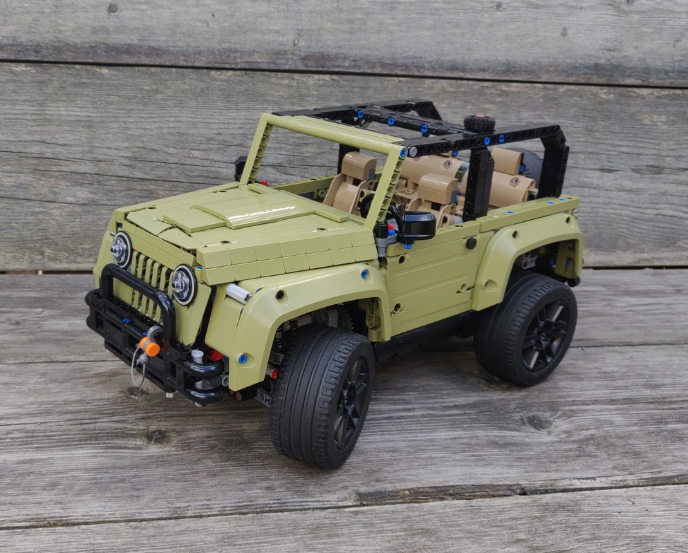 LEGO MOC Jeep Wrangler (42110 alternate) by poljvd | Rebrickable - Build  with LEGO