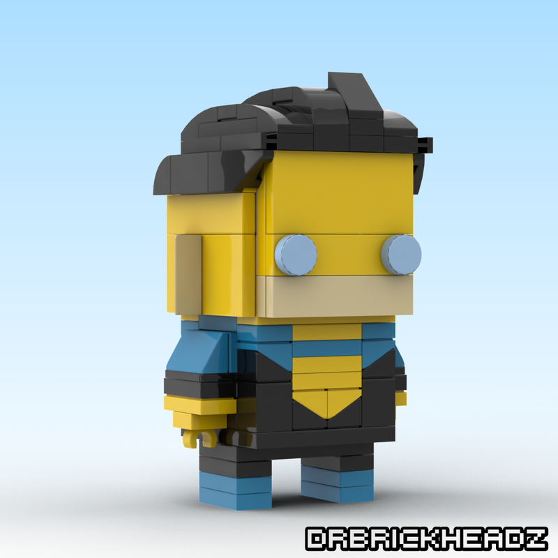 I updated my Invincible LEGO Brickheadz, I thought you guys might enjoy  them! : r/Invincible