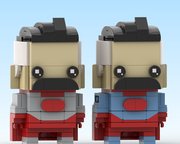 LEGO MOC Brickheadz - Zizzy & Pony (Piggy) by PatrickStarGames