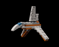 Lamda Class Imperial Shuttle (Alternate Build of 30386 - Poe Dameron's X-Wing)