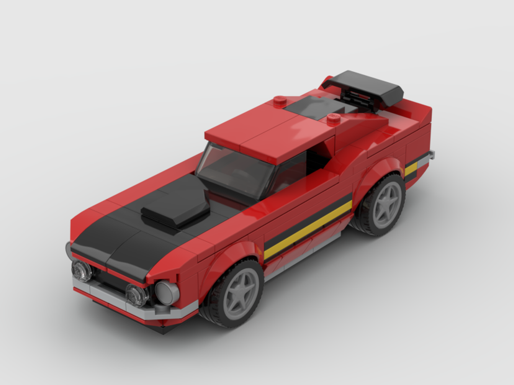 LEGO IDEAS - Celebrate your favorite Ford Mustang in a beautiful scenery! -  1969 Mustang Mach 1