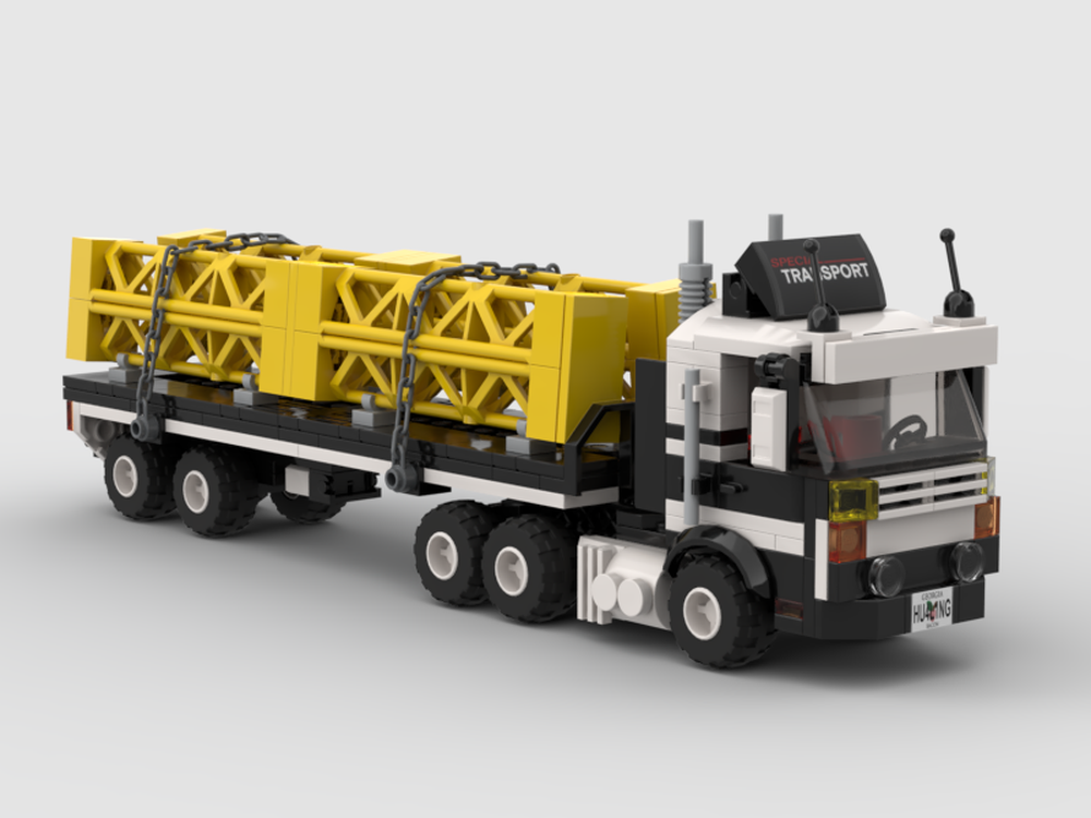LEGO MOC-75429 Big Rig by HaulingBricks | Rebrickable - Build with LEGO