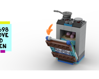10698 Stove and oven