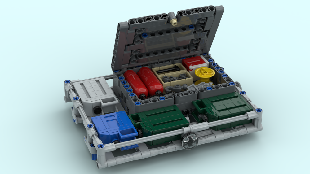 færge diameter retort LEGO MOC Roof rack (addition for UAZ 3151) by keymaker | Rebrickable -  Build with LEGO