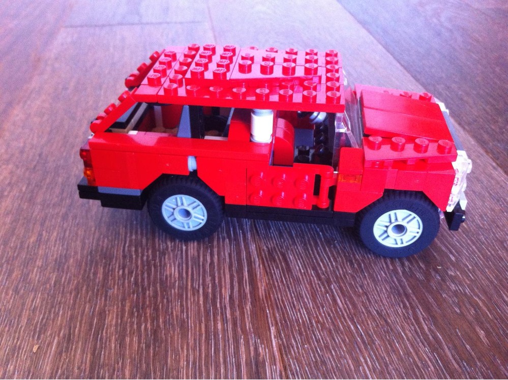 LEGO MOC 5867 Land Rover Range Rover by Turbo8702 | Rebrickable - Build ...