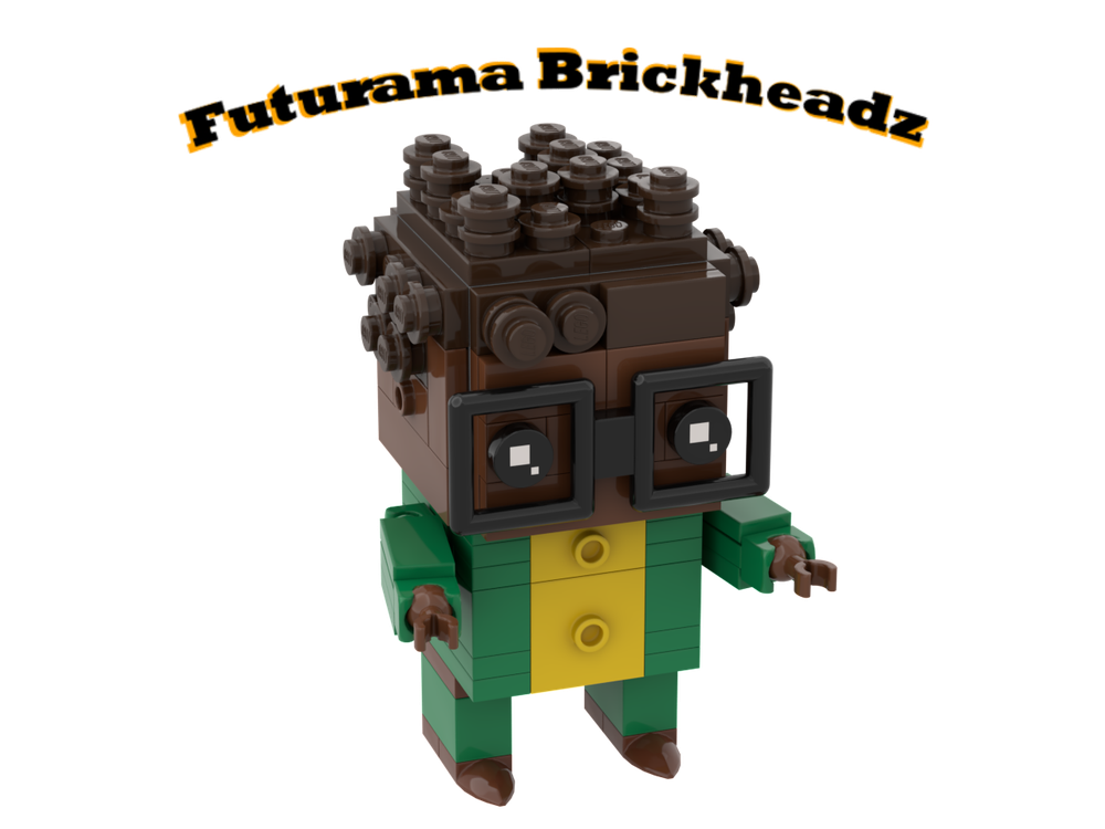 Cadeau weigeren optocht LEGO MOC Brickheadz Hermes Conrad by bobby_03 | Rebrickable - Build with  LEGO
