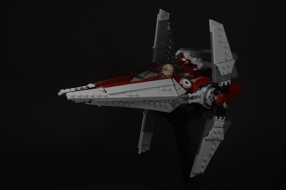 MOC Alpha-3 Nimbus-class V-wing starfighter by - Build with LEGO