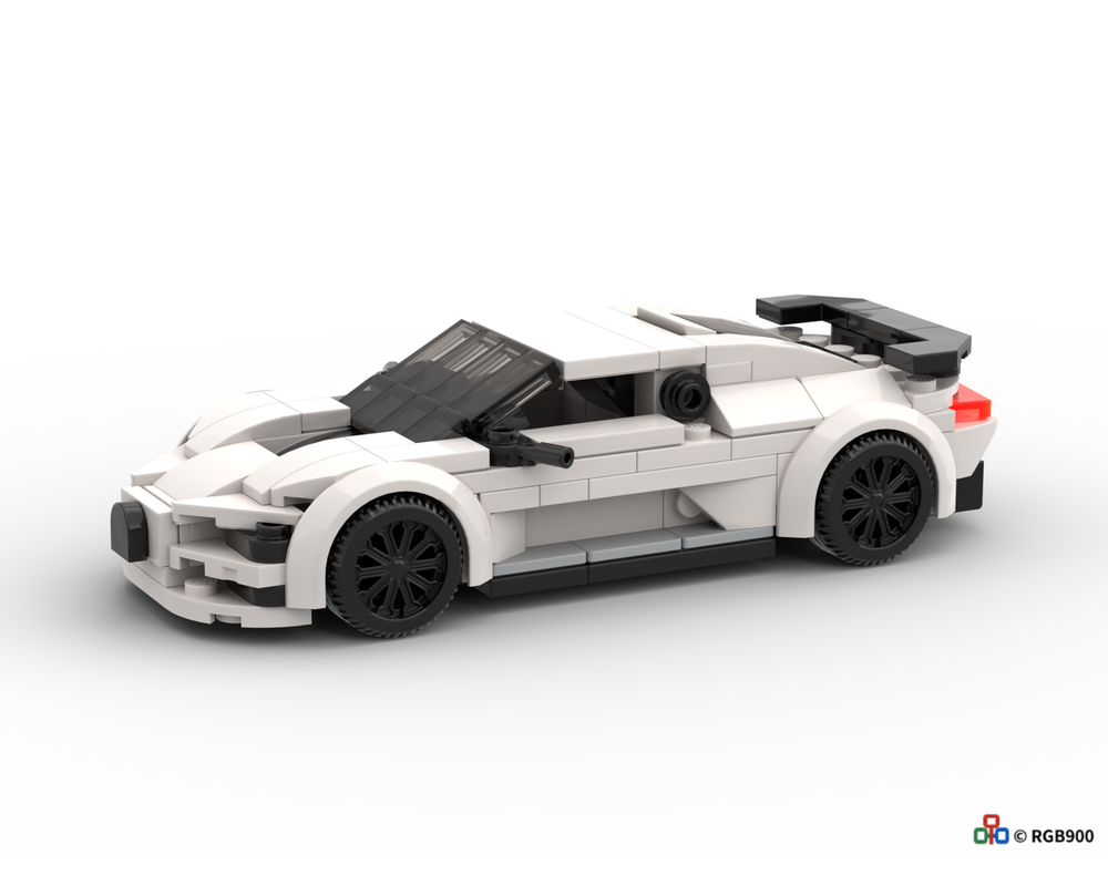 LEGO MOC Bugatti Centodieci by RGB900 | Rebrickable - Build with LEGO