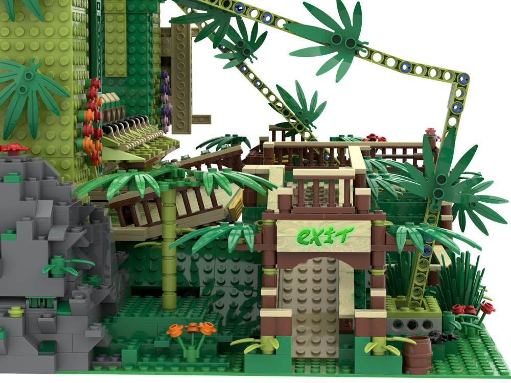 Lego Moc Freaky Monkey By Benbrickattractions 