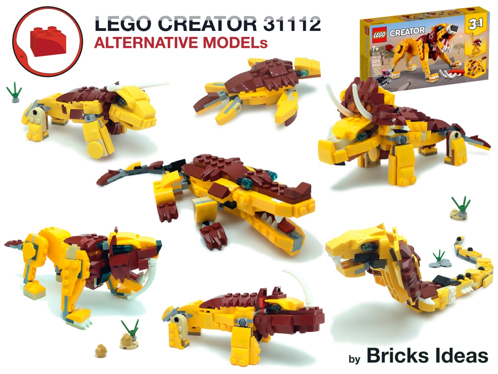 offset architect precedent LEGO MOC 7 in 1 - Lego Creator 31112 MOCs by Bricks Ideas | Rebrickable -  Build with LEGO