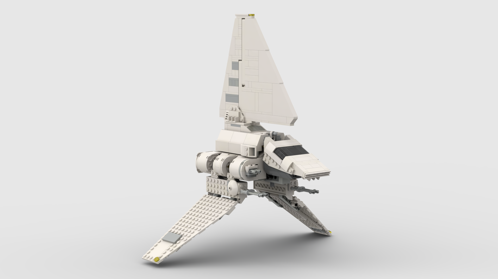 LEGO MOC Imperial Shuttle 75302 Modification! by 2bricksofficial