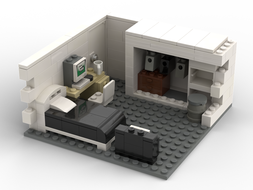 LEGO MOC-75982 Modern Neutral Bedroom by herobrinebacon | Rebrickable ...