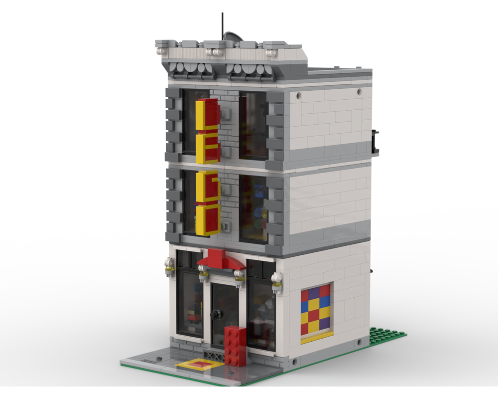 LEGO MOC LEGO Store & Radio Station by LegoArtisan | Rebrickable ...