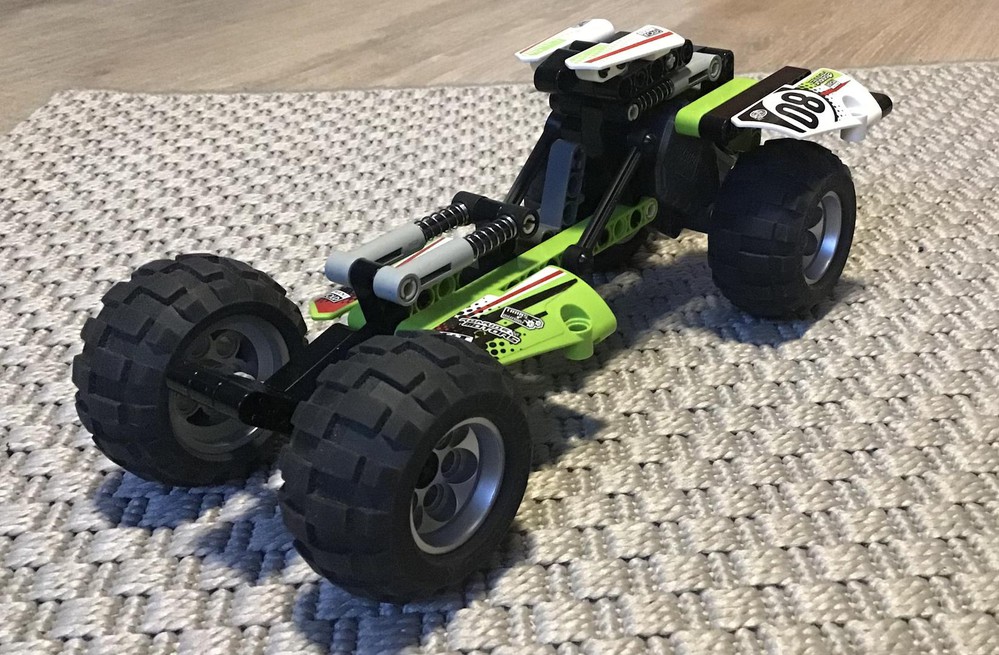 Lego Moc Pull Back Buggy By Herofighter 