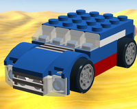 31027 alternate Blue Sports Car