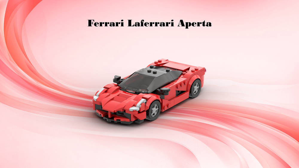 ballena Odia Duquesa LEGO MOC Speed Champions Ferrari Laferrari Aperta by armageddon1030 |  Rebrickable - Build with LEGO