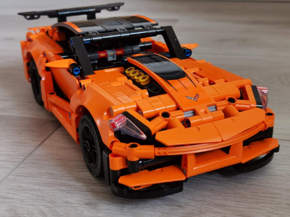 Lego orange corvette hot sale