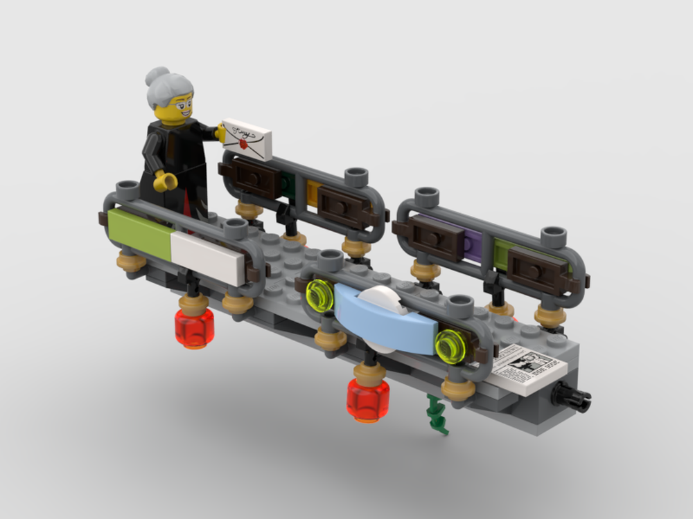 LEGO MOC Ninjago City Bridge by email80 | Rebrickable - Build LEGO