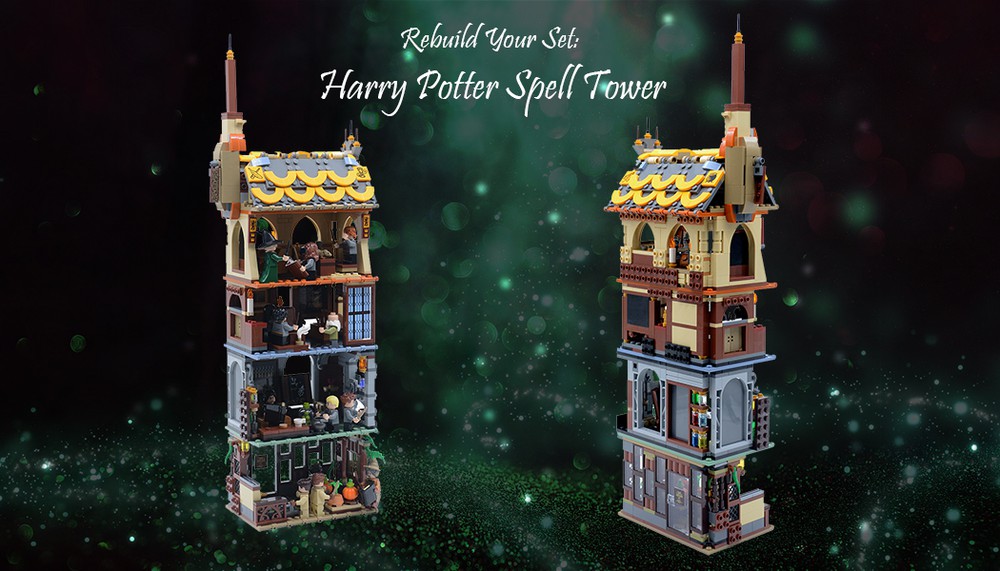 This is what Hogwarts will look like with the modular LEGO Harry Potter sets  - BrickTastic