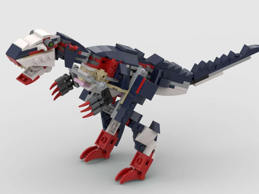 LEGO MOC T-Rex (31088 Alt Build) by zouyuanrenren | Rebrickable - Build ...