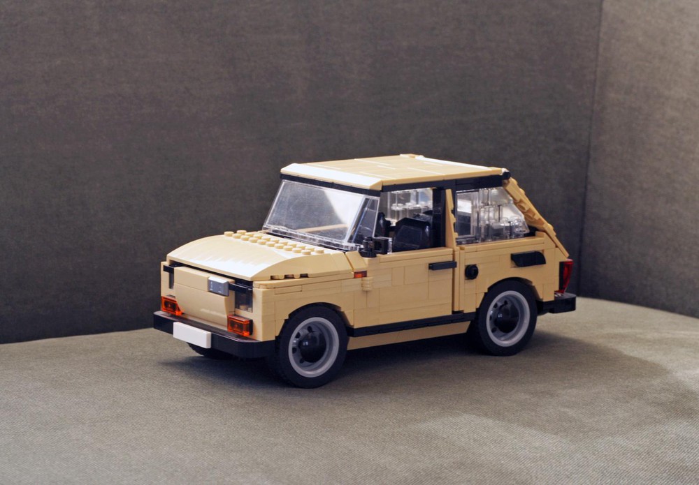 MOC Polski Fiat 126p by Legostalgie Rebrickable - Build with LEGO