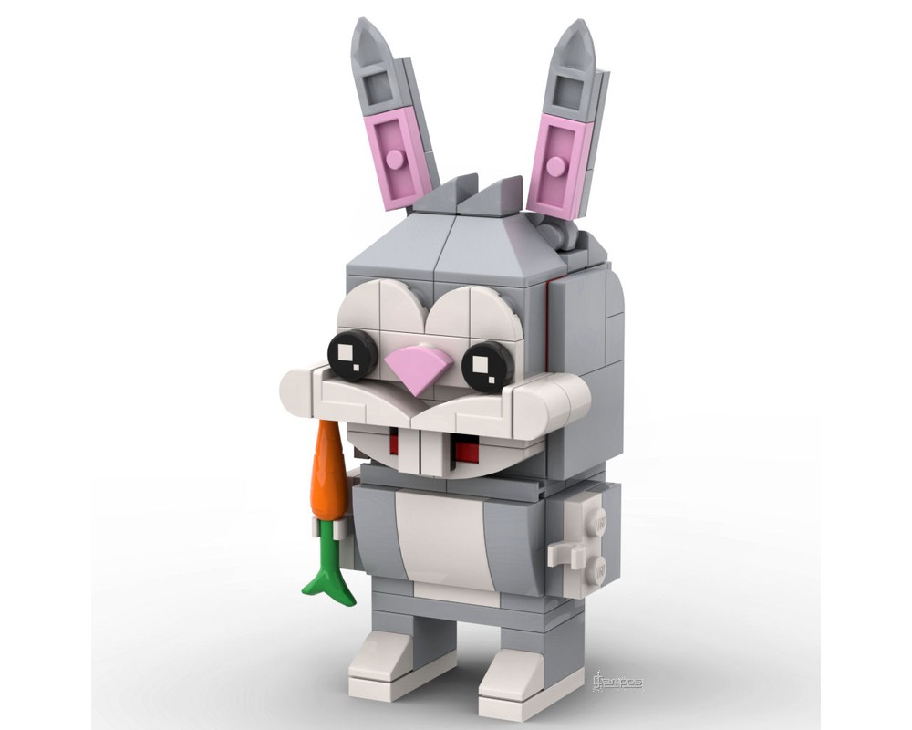 LEGO MOC Bugs Bunny by JayFields | Rebrickable - Build with LEGO