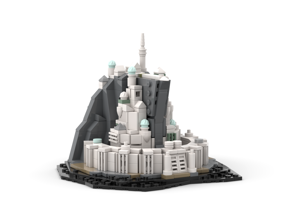 Minas Tirith Hall of the King MOC by soffer : r/lego