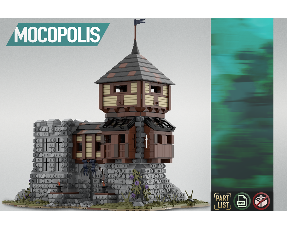 LEGO MOC LEGO MOC Medieval Fortress by MOCOPOLIS | Rebrickable - Build ...