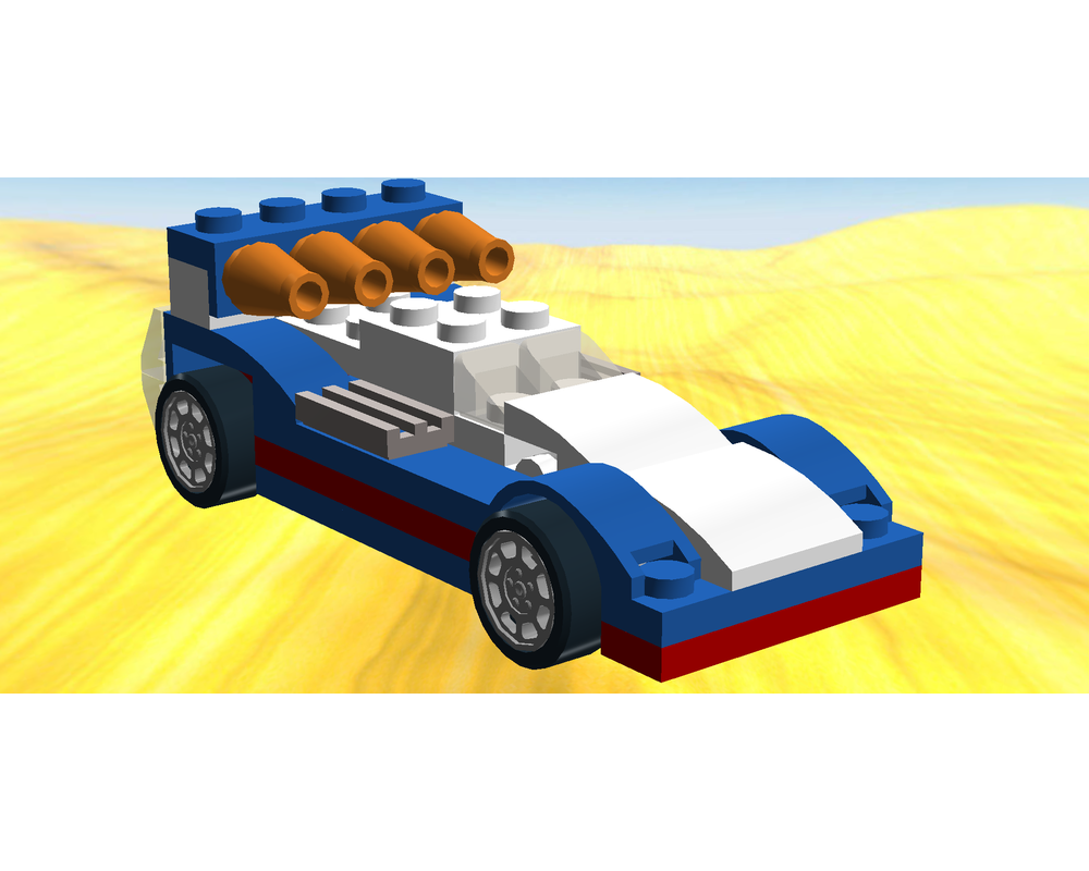 lego rocket car