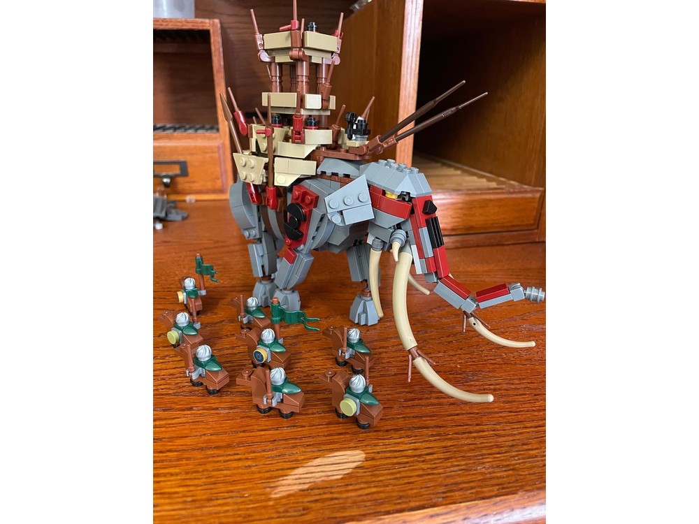 LEGO MOC Mumakil Oliphant by RidgedBrick | Rebrickable - Build with LEGO