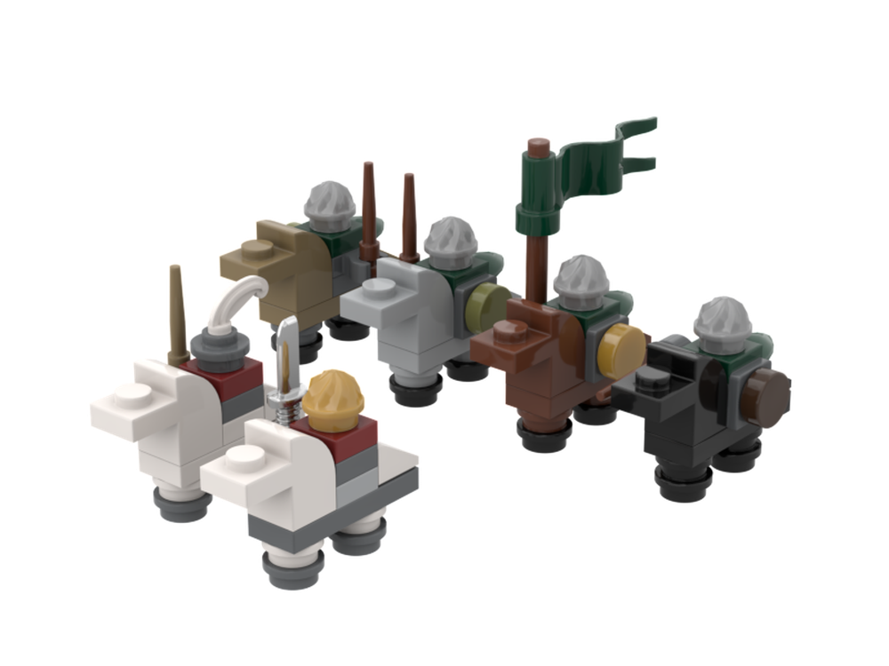 LEGO MOC Riders of Rohan Rohirrim by RidgedBrick | Rebrickable - Build ...