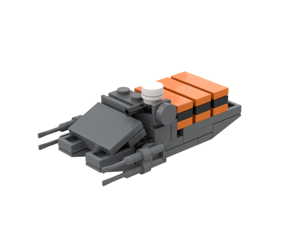 LEGO MOC Combat Assault Tank Occupier by RidgedBrick | Rebrickable 