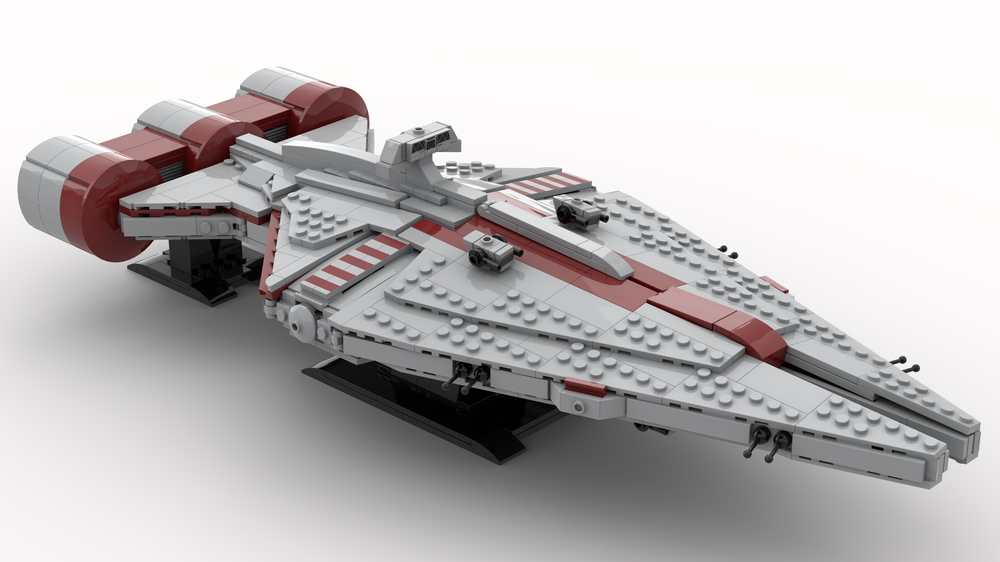 Medic Hvornår Udelukke LEGO MOC Arquitens-Class Light Cruiser by brickdefense | Rebrickable -  Build with LEGO