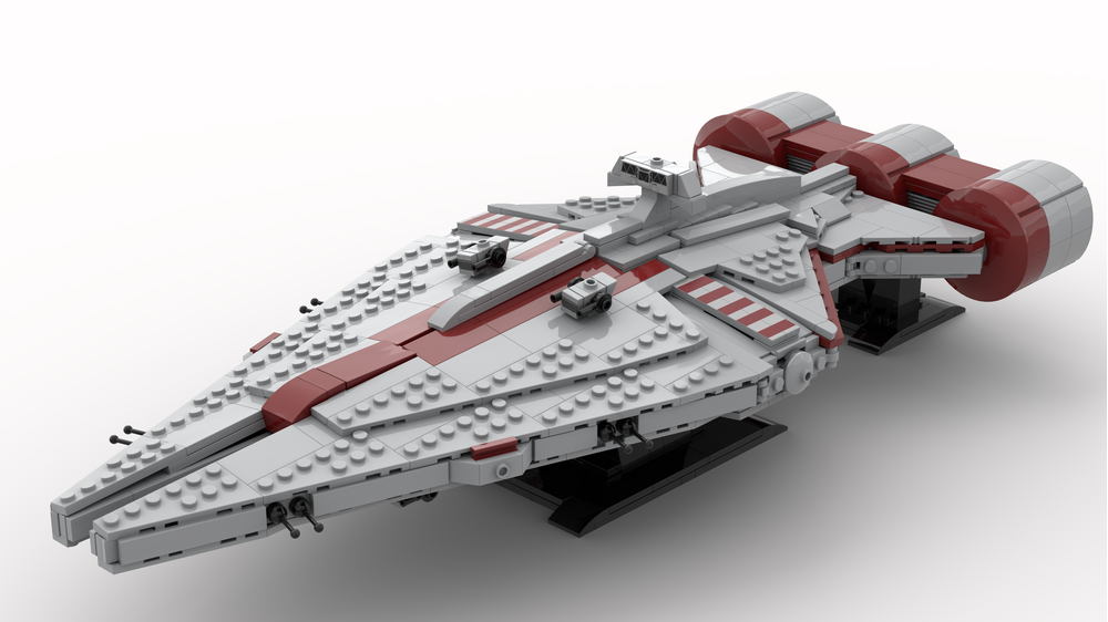 LEGO MOC Arquitens-Class Light Cruiser by brickdefense | Rebrickable ...