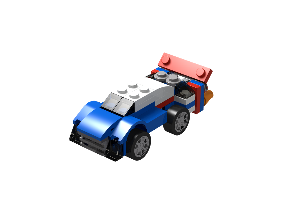 LEGO MOC 31027 Racer by The MOCMaker | Rebrickable - Build with LEGO