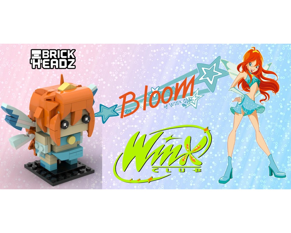 LEGO MOC Bloom Winx Club by GnammyH | Rebrickable - Build with LEGO